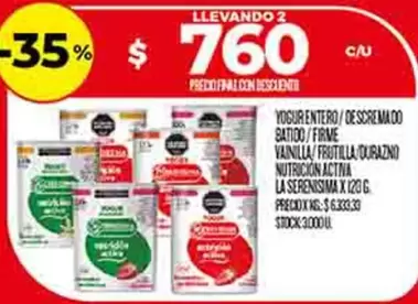 X$ - YOGUR ENTERO / DESCREMADO