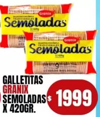Granix - Galletitas Semoladas