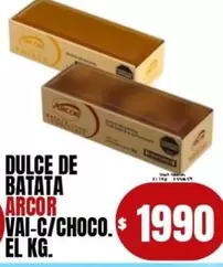 Arcor - Dulce de Batata