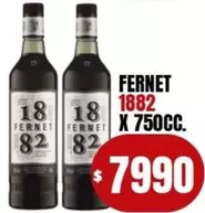 1882 - FERNET  X 750CC.