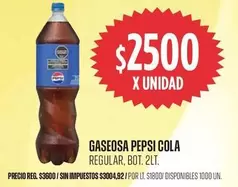 Pepsi - GASEOSA PEPSI COLA