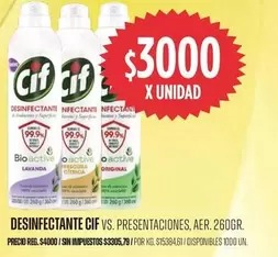 Cif - Desinfectante
