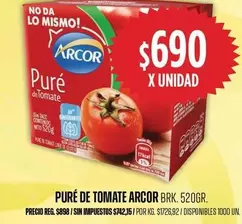 Arcor - Puré de Tomate