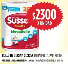 Sussex - Rollo de Cocina Megarollo