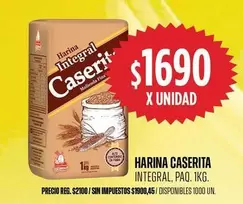 Caserita - Harina Integral