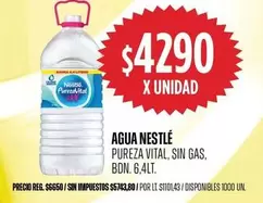 Nestlé - AGUA