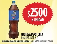 Pepsi - GASEOSA PEPSI COLA