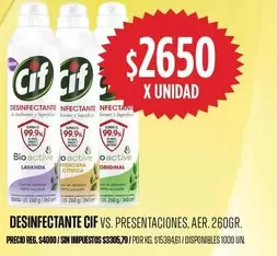 Cif - Desinfectante