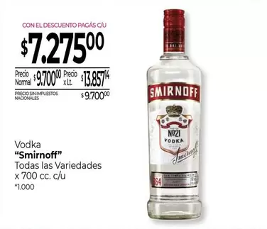 Smirnoff - Vodka