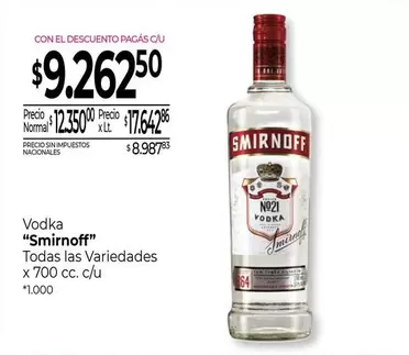 Smirnoff - Vodka