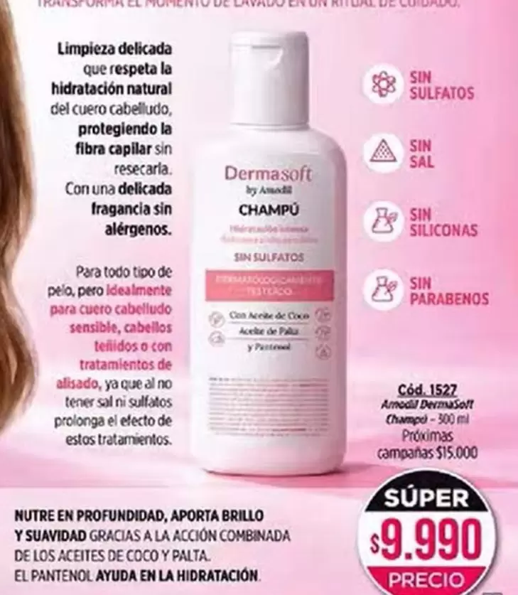 Efecto - Dermasoft Champú