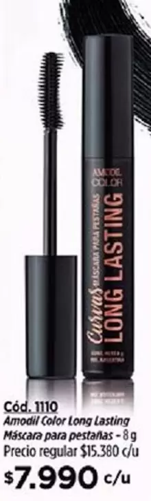 Amodil Color Long Lasting Máscara para pestañas - 8g