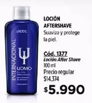 Loción Aftershave Cód. 1377