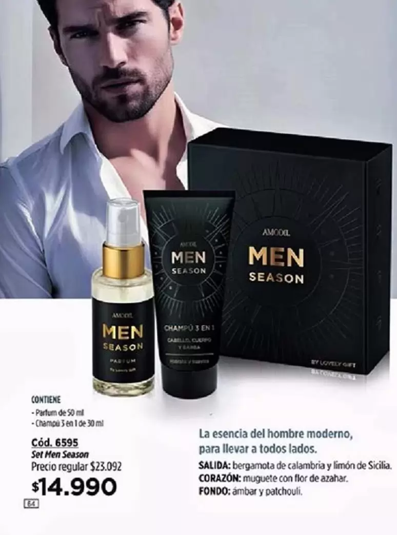 Avon - Set Men Season Cód. 6595