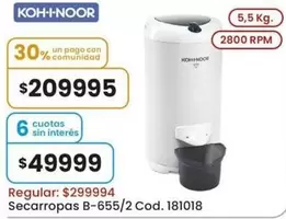 Koh-i-noor - Secarropas B-655/2