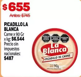 La Blanca - Picadillo