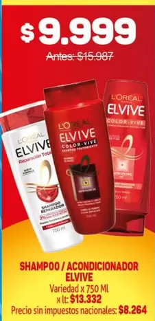 Elvive - Shampoo / Acondicionador