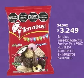 Terrabusi - Variedad Galletitas Surtidas