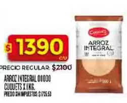 Cuquets - ARROZ INTEGRAL CUQUETS