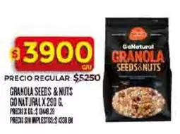 X$ - GRANOLA SEEDS & NUTS