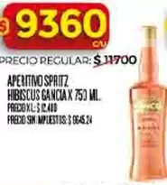 Gancia - APERITIVO SPRITZ HIBISCUS
