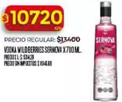 sernova - VODKA WILD BERRIES