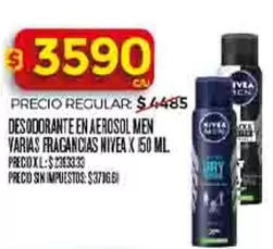 Nivea - DESODORANTE EN AEROSOL MEN