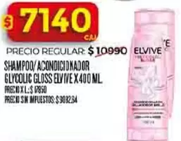 Elvive - SHAMPOO/ ACONDICIONADOR GLYCOLIC GLOSS