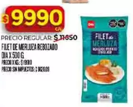 Dia - FILET DE MERLUZA REBOZADO