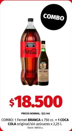 Coca cola - Fernet Branca + Coca Cola