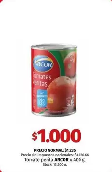 Arcor - Tomates Peritas