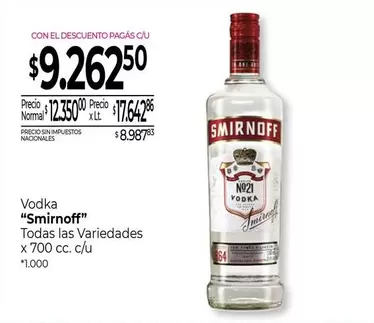 Smirnoff - Vodka