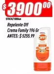 Off - Repelente Crema Family