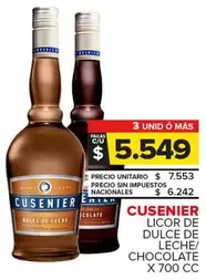 Cusenier - LICOR DE DULCE DE LECHE/CHOCOLATE