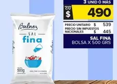 Mas - SAL FINA BOLSA