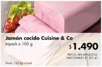 Cuisine - Jamón cocido