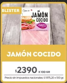Cocinero - JAMÓN COCIDO