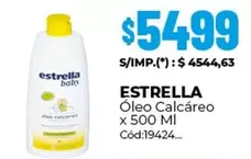 Estrella - Óleo Calcáreo x 500 MI Cód:19424