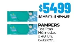 Pampers - Toallitas Húmedas x 48 Un. Cód:21077