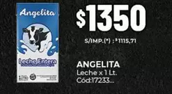 X$ - Leche Entera Cód:17233