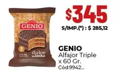 X$ - Alfajor Triple x 60 Gr. Cód:9942