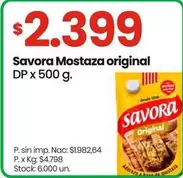 Savora - Mostaza original