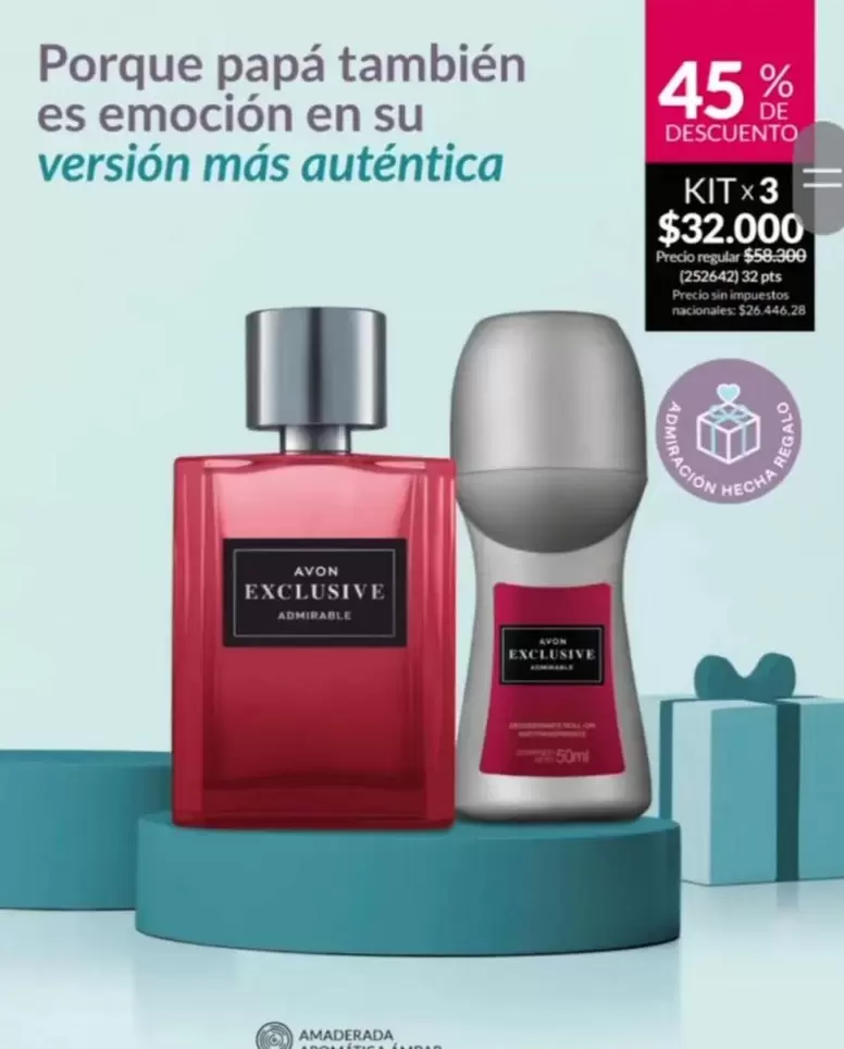 Avon - Exclusive Kit x3