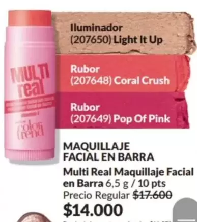 Real - Multi Maquillaje Facial en Barra