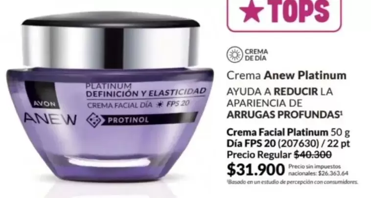 Anew - Crema Facial Día FPS 20