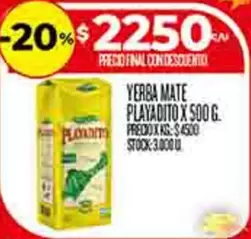Playadito - YERBA MATE