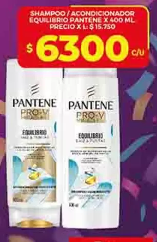 Pantene - SHAMPOO / ACONDICIONADOR
