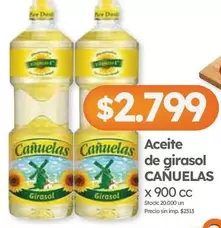 cañuelas - Aceite de girasol