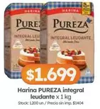 Pureza - Harina integral leudante