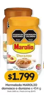 Marolio - Mermelada damasco o durazno